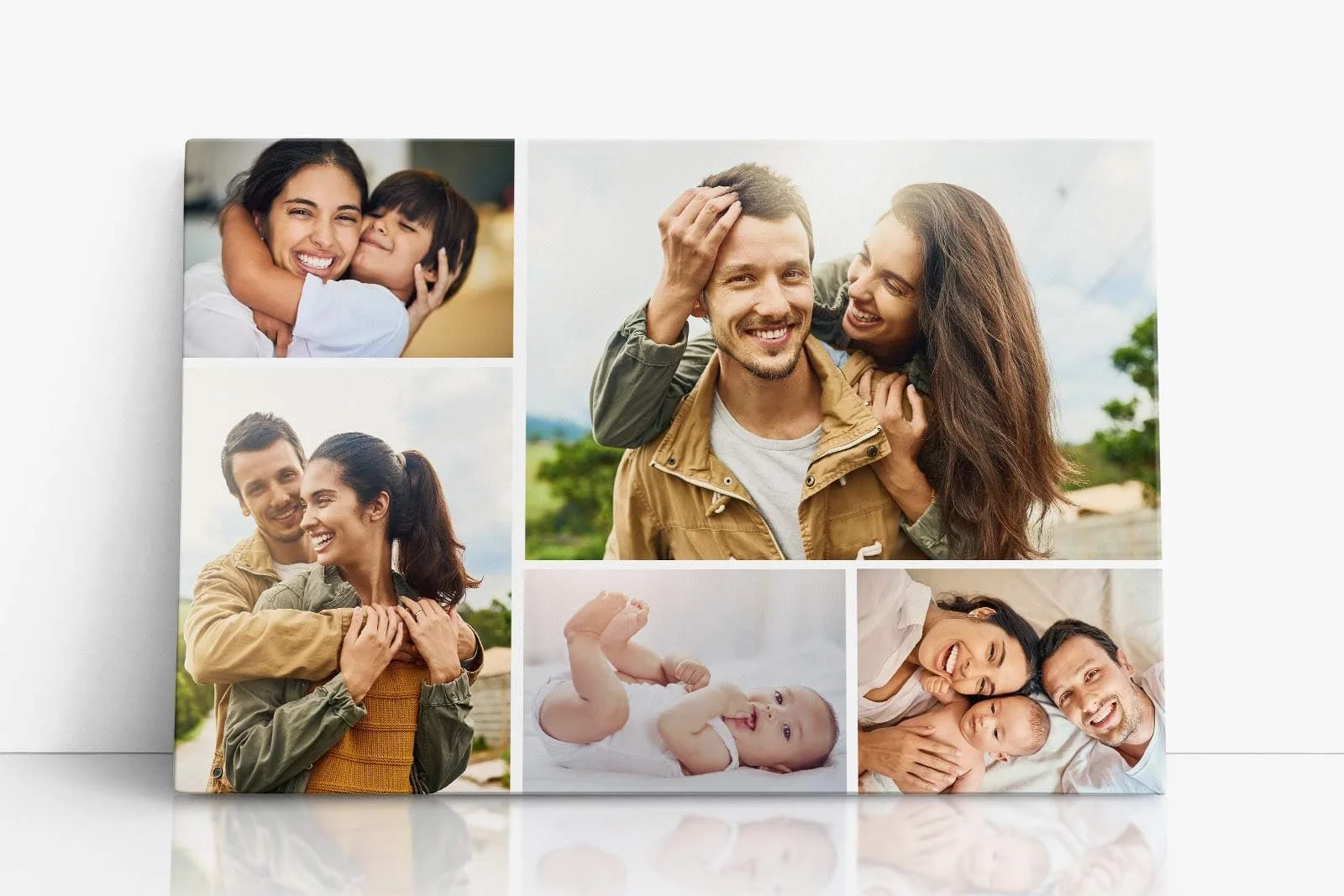 Картина на полотні Paul Sinus Колаж Індивідуальний друк фотографій на замовлення на дерев'яній рамі 2 см, фото №9