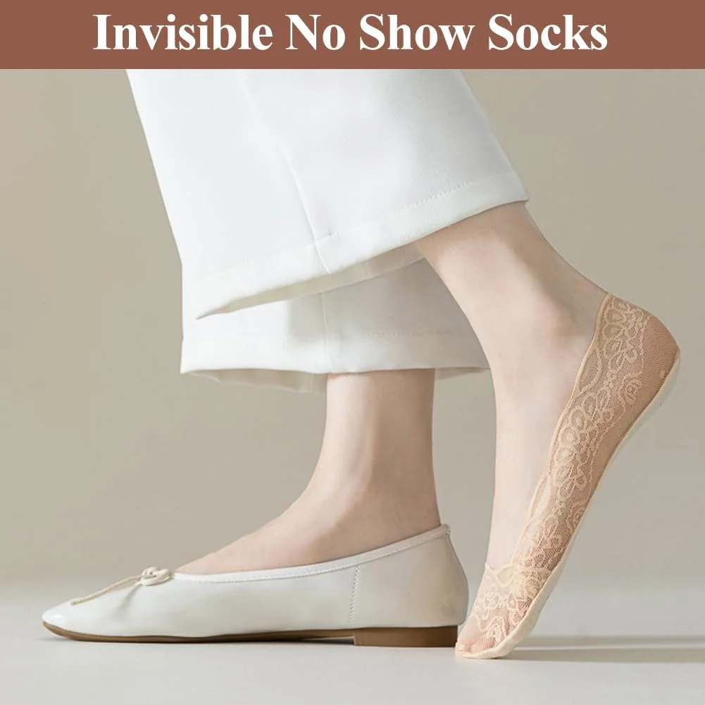 Носки-невидимки женские EQLEF, 4 пары, фото №2 Носки-невидимки женские EQLEF, 4 пары, фото №2