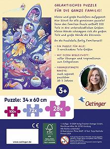 Пазл FamilyFlow Our Family Space Puzzle 200 елементів - Фото 1