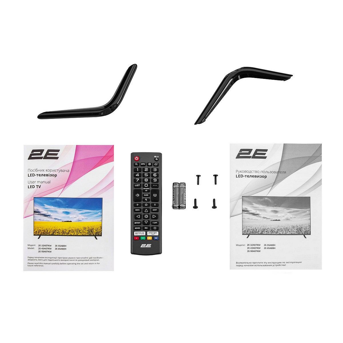 Телевізор 32" 2E LED FHD 60Hz Smart WebOS Black (2E-32A07KW), фото №8 Телевізор 32" 2E LED FHD 60Hz Smart WebOS Black (2E-32A07KW), фото №8