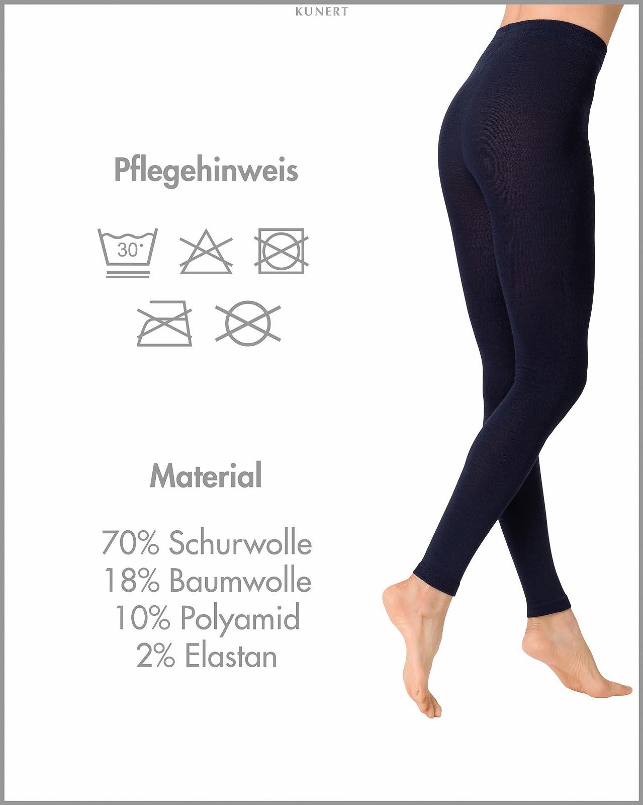 Леггинсы KUNERT Soft Wool Cotton без резинок, фото №3