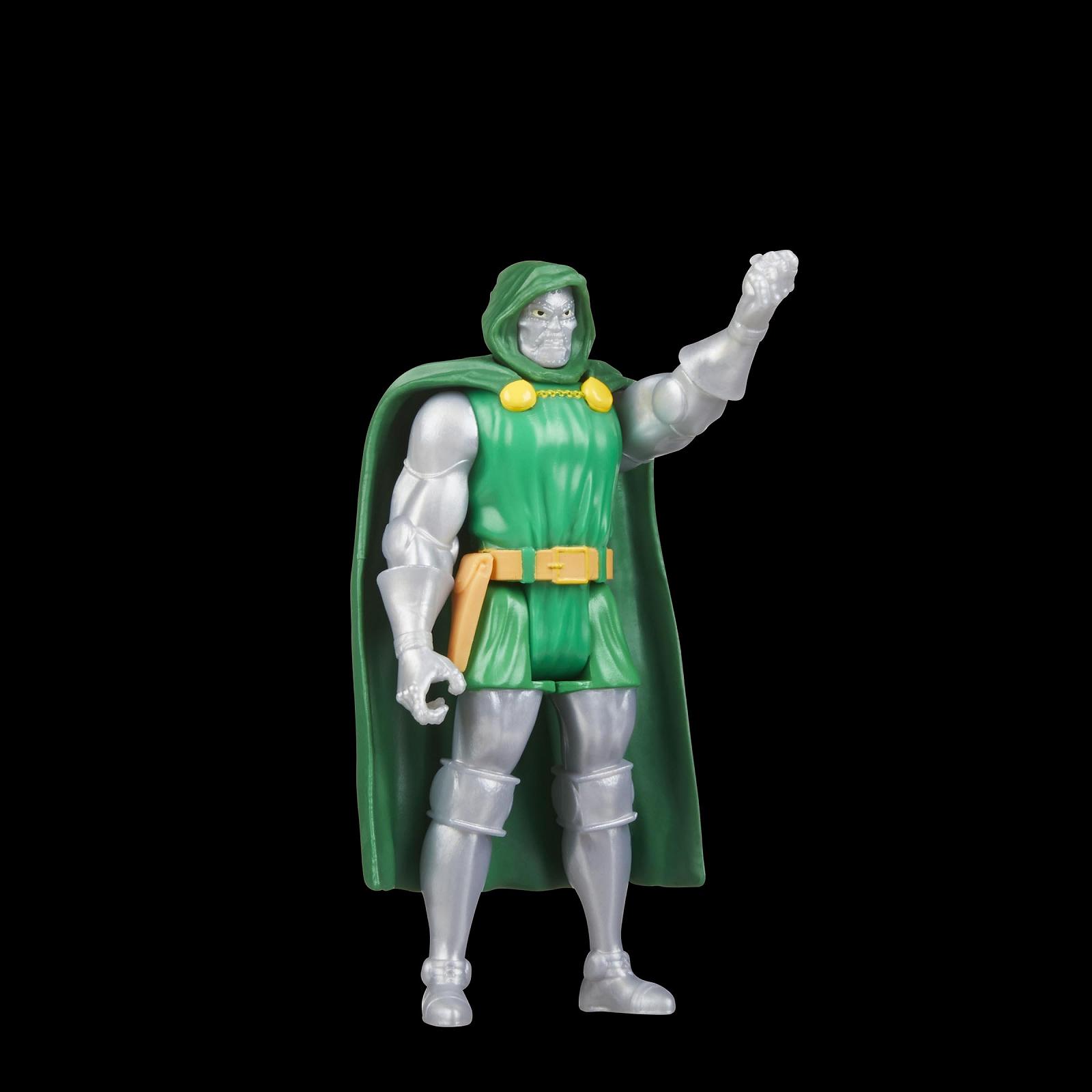 Фігурка Doctor Doom Marvel Legends Series Retro 375 Collection 9.5 см, фото №4