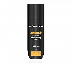 Волокна для волос Duck and Cover Groomarang Professional Keratin Hair Building Fibres 28 г, средний блонд synthetic.ua - Фото 1