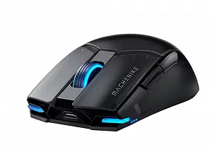 Комп'ютерна миша Machenike M7PRO MAX Black PAW3395 26000DPI 1000Hz Wired/2.4G synthetic.ua - Фото 1