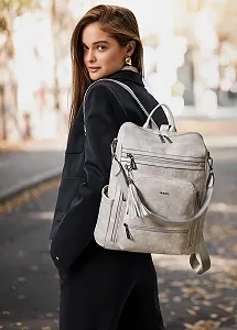 Рюкзак Shrrie Leather 15.6 Inch Waterproof synthetic.ua - Фото 1