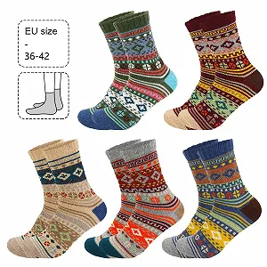 Шкарпетки зимові жіночі, 5 пар synthetic.ua - Фото 1