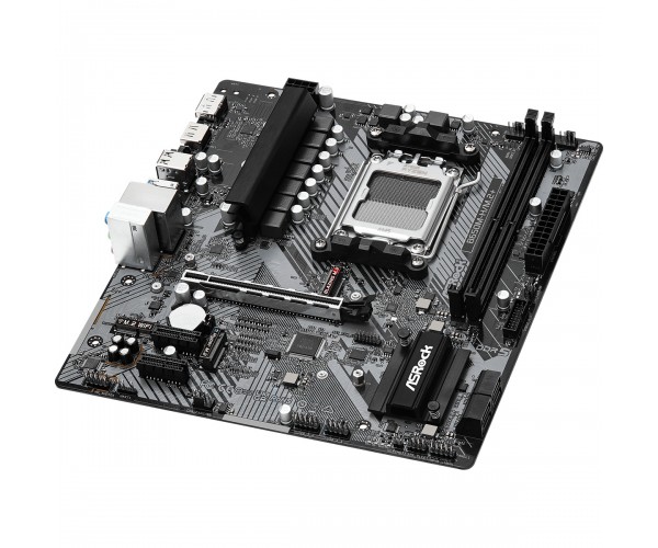 ASRock B650M-H/M.2+ (AM5/B650, 2*DDR5, PCIex16 DP/HDMI 4xSATAІІІ 2xM.2, GLan 7.1ch, mATX, фото №3
