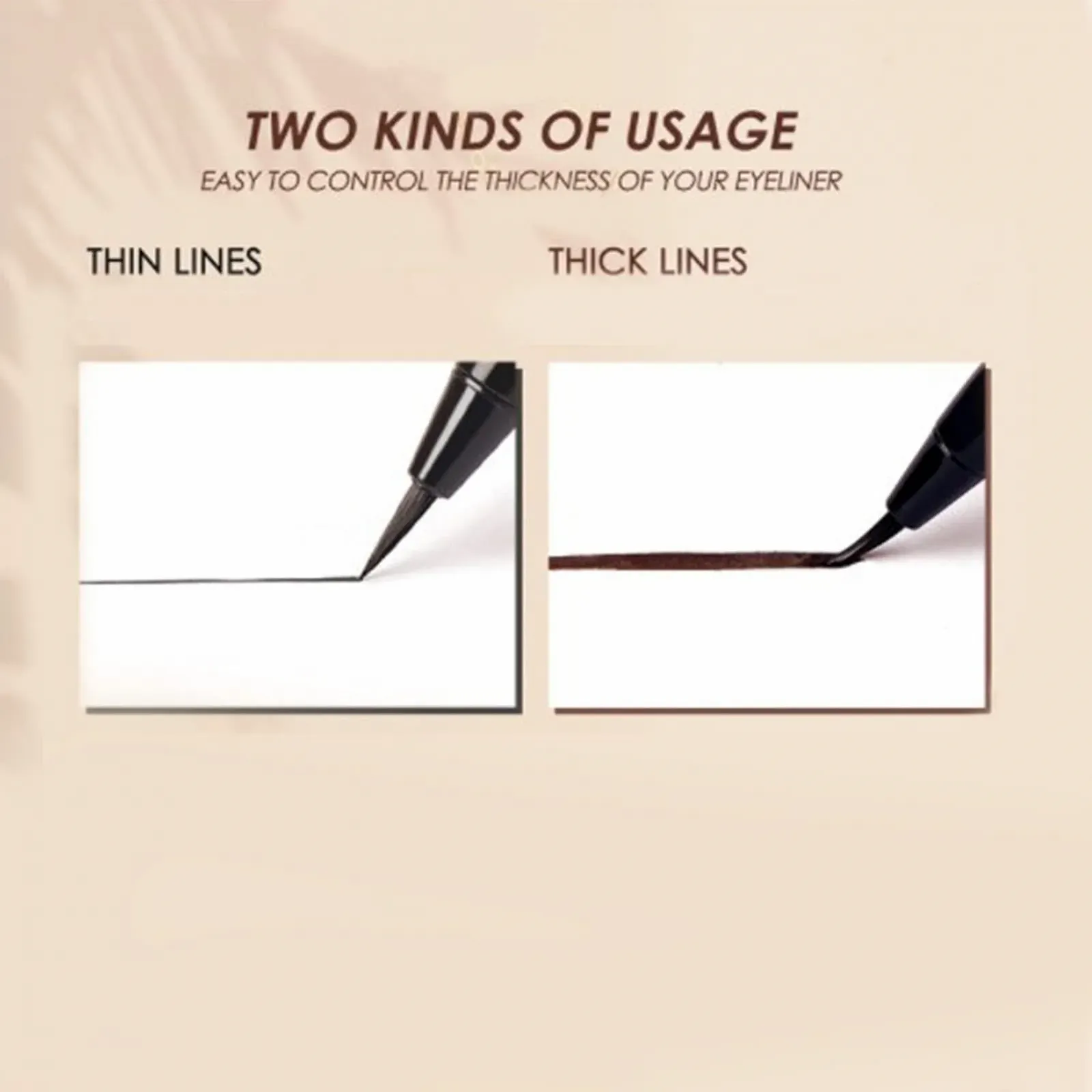 Рідка Підводка для очей Ультратонкий стрижень 0,6 г №2, фото №2 Рідка Підводка для очей Ультратонкий стрижень 0,6 г №2, фото №2