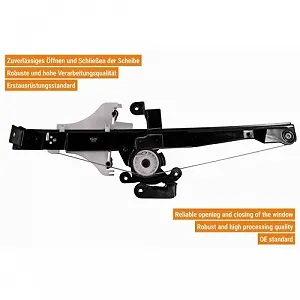 Склопідйомник VAICO V25-0561 для FORD, задній лівий synthetic.ua - Фото 1