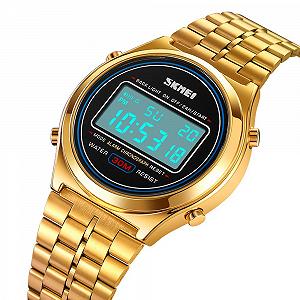 Годинник Skmei 2146GD Gold synthetic.ua - Фото 1