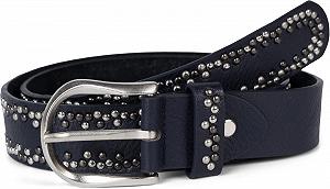 Ремень styleBREAKER Unisex 03010071 с разноцветными маленькими заклепками, укорачиваемый - Фото 1