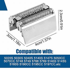 Сменная головка для бритвы Braun Series 5 52S Silver synthetic.ua - Фото 1