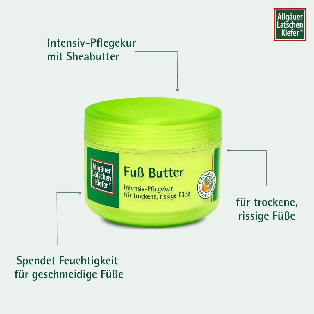 Масло для ніг Allgäuer Latschenkiefer Intensive Care з маслом ши для дуже сухої шкіри 200 мл, фото №4