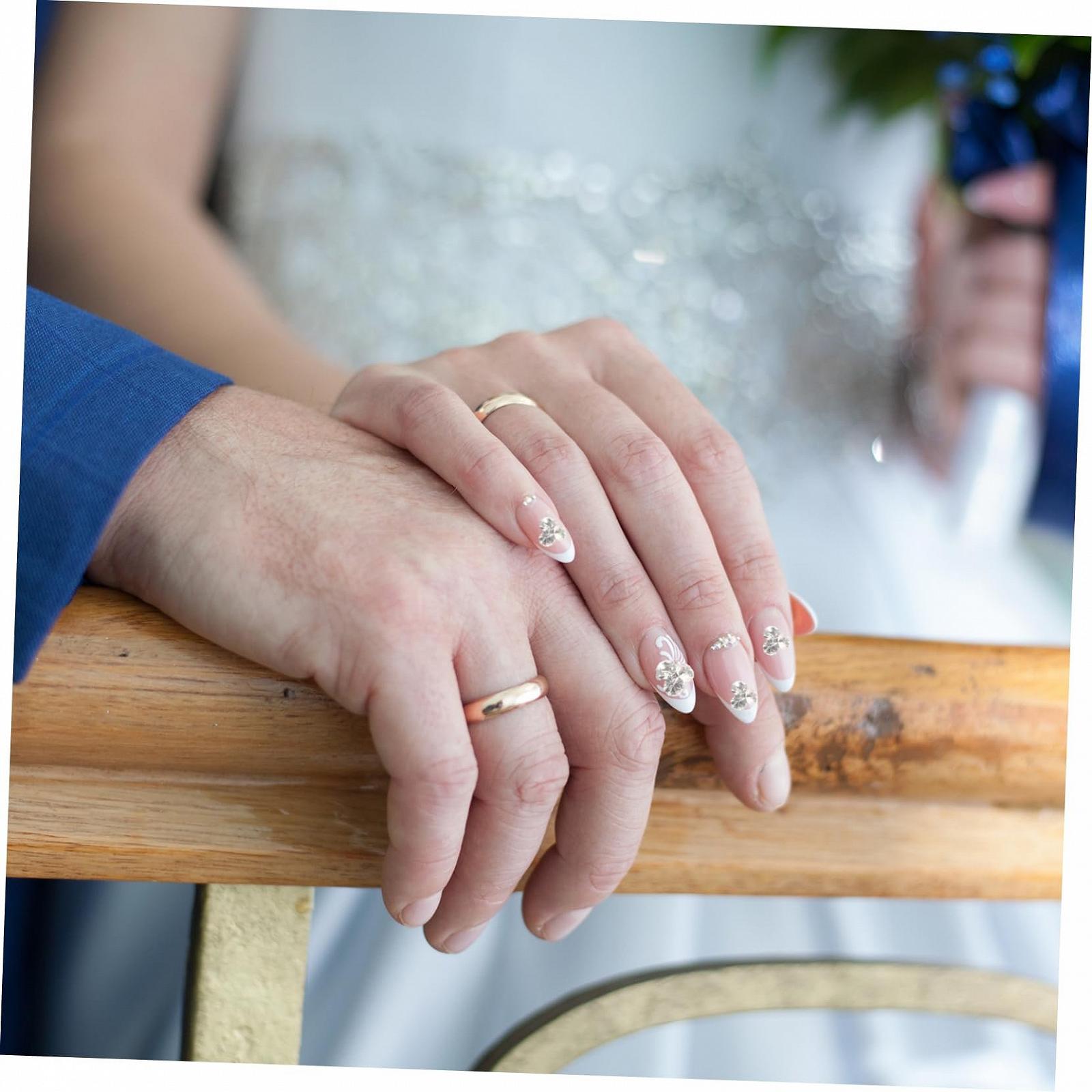 Стразы для ногтей FOMIYES Плоские 6-секционные Самодельные Стразы Украшения для маникюра, фото №8