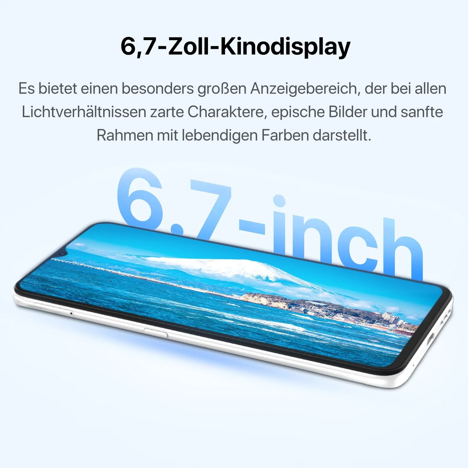 Смартфон UMIDIGI F3 8GB + 128GB FHD+ 6.78 дюймів 48MP AI Triple Camera 5150 мАг NFC Dual SIM, фото №5 Смартфон UMIDIGI F3 8GB + 128GB FHD+ 6.78 дюймів 48MP AI Triple Camera 5150 мАг NFC Dual SIM, фото №5