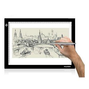 LED планшет світлокопіювальний Huion L4S рукавичка - Фото 1