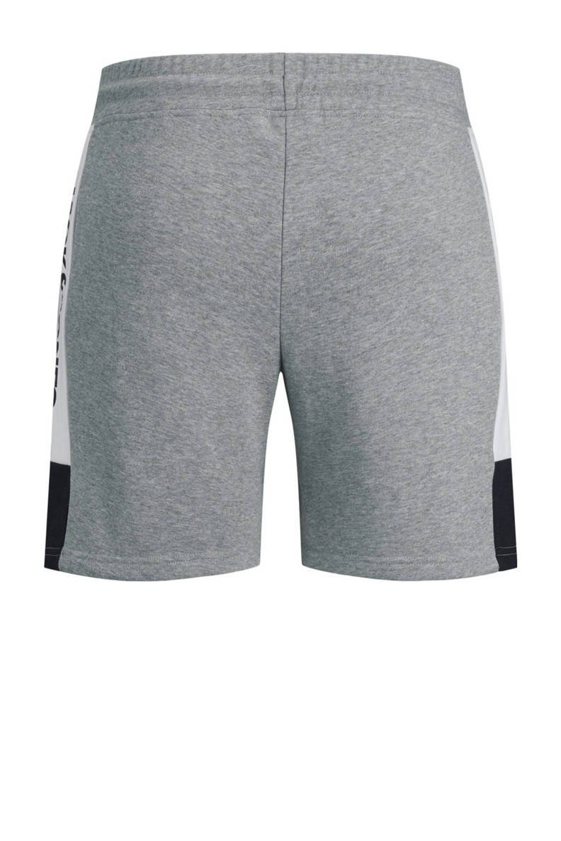 Шорты Jack&Jones JJILOGO BLOCKING SWEAT SHORTS VG 12198008 Светло-серый меланж Серый XL, фото №2
