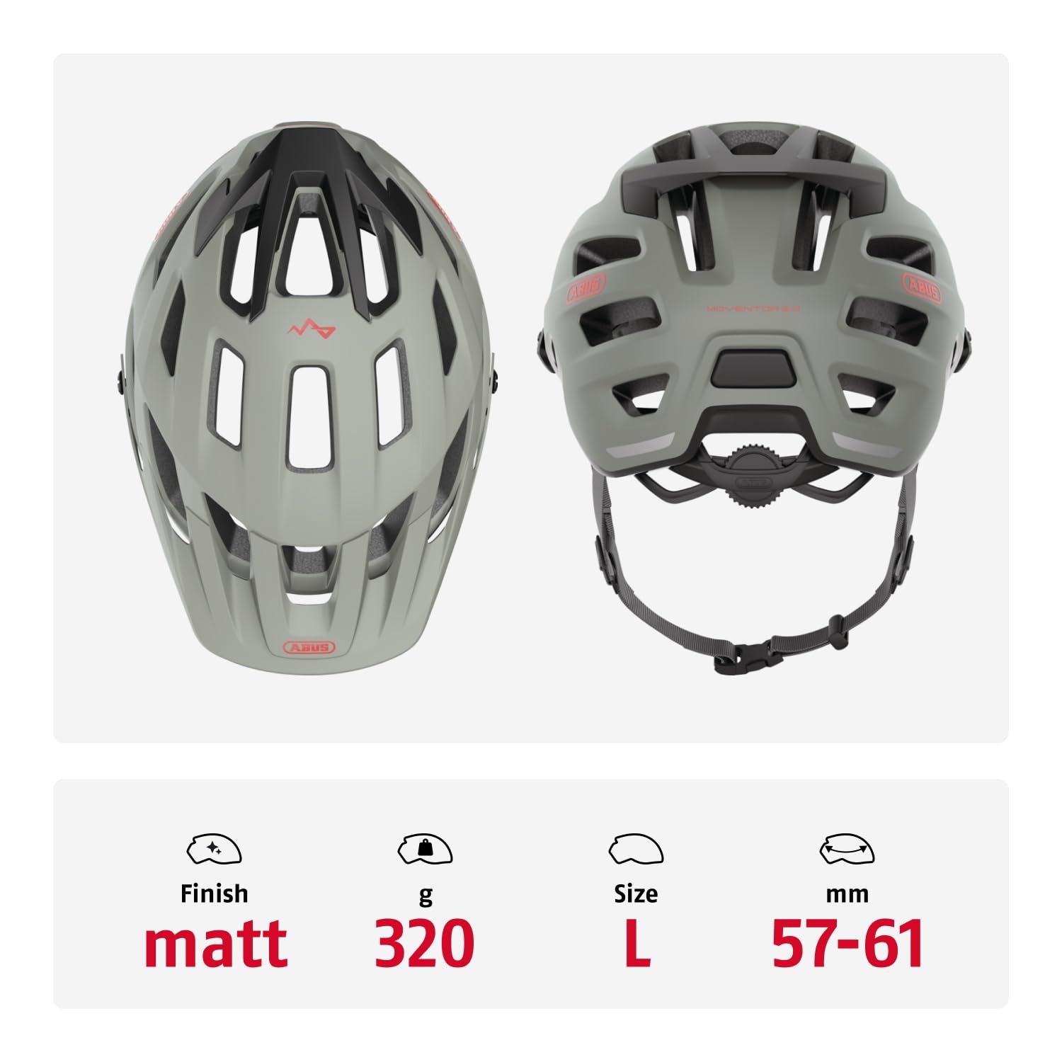 Шлем MTB ABUS Moventor 2.0 Характеристики Цвет: унисекс, фото №3