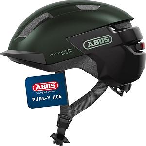Шлем ABUS Purl-Y ACE Велосипедный с LED подсветкой - Фото 1