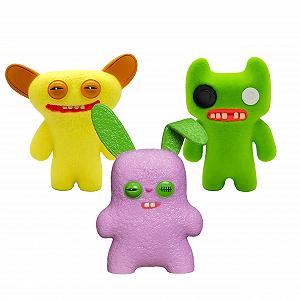 Набор фигурок Fuggler 3 шт. 6,5 см с коллекционным плакатом synthetic.ua - Фото 1