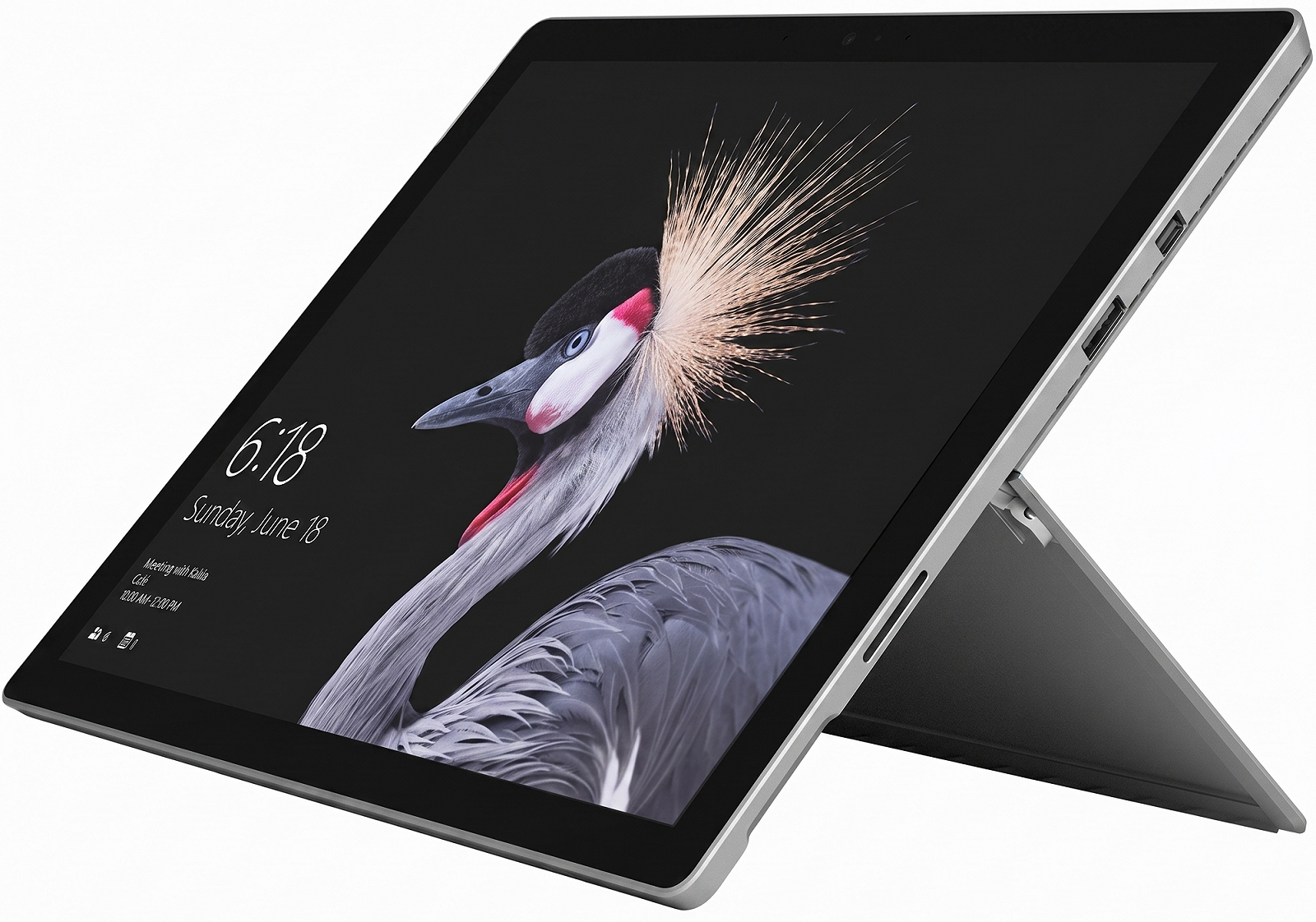 Планшет 12.3" 2К Microsoft Surface Pro 5 Intel Core i5 RAM 8GB SSD 256GB 14год батарея Win10 Магнієвий корпус Платиновий, фото №1