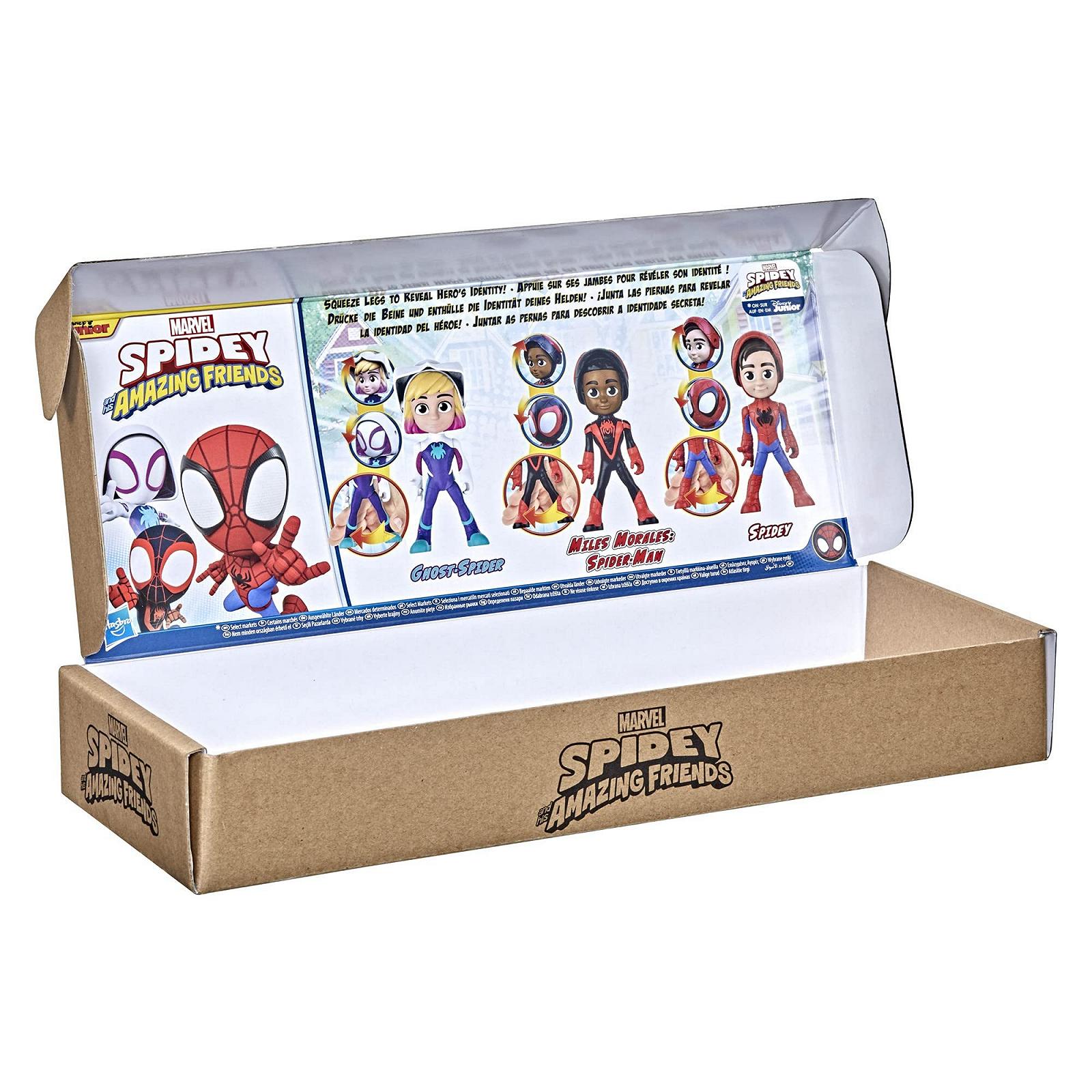Фигурки Action Hasbro Spidey and His Amazing Friends Masked Heroes Multipack 10 см, фото №3