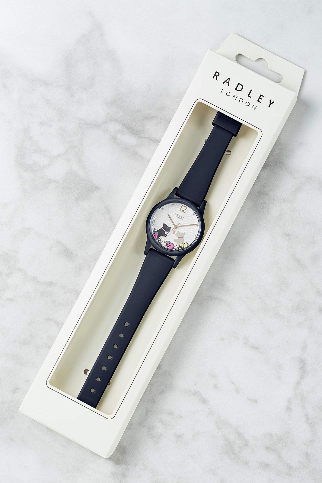 Жіночий Годинник RADLEY Say It with Flowers RY2983 Синій Зображення Песиків Синій Fashion Casual, фото №5