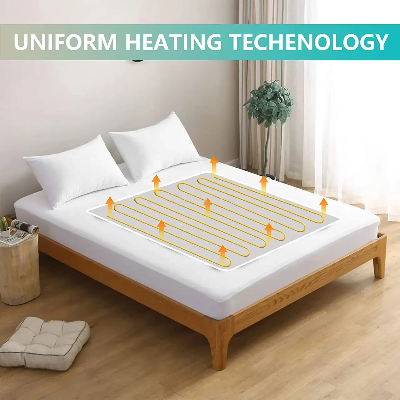 Термопростынь с подогревом 120x160 см Electro, фото №3