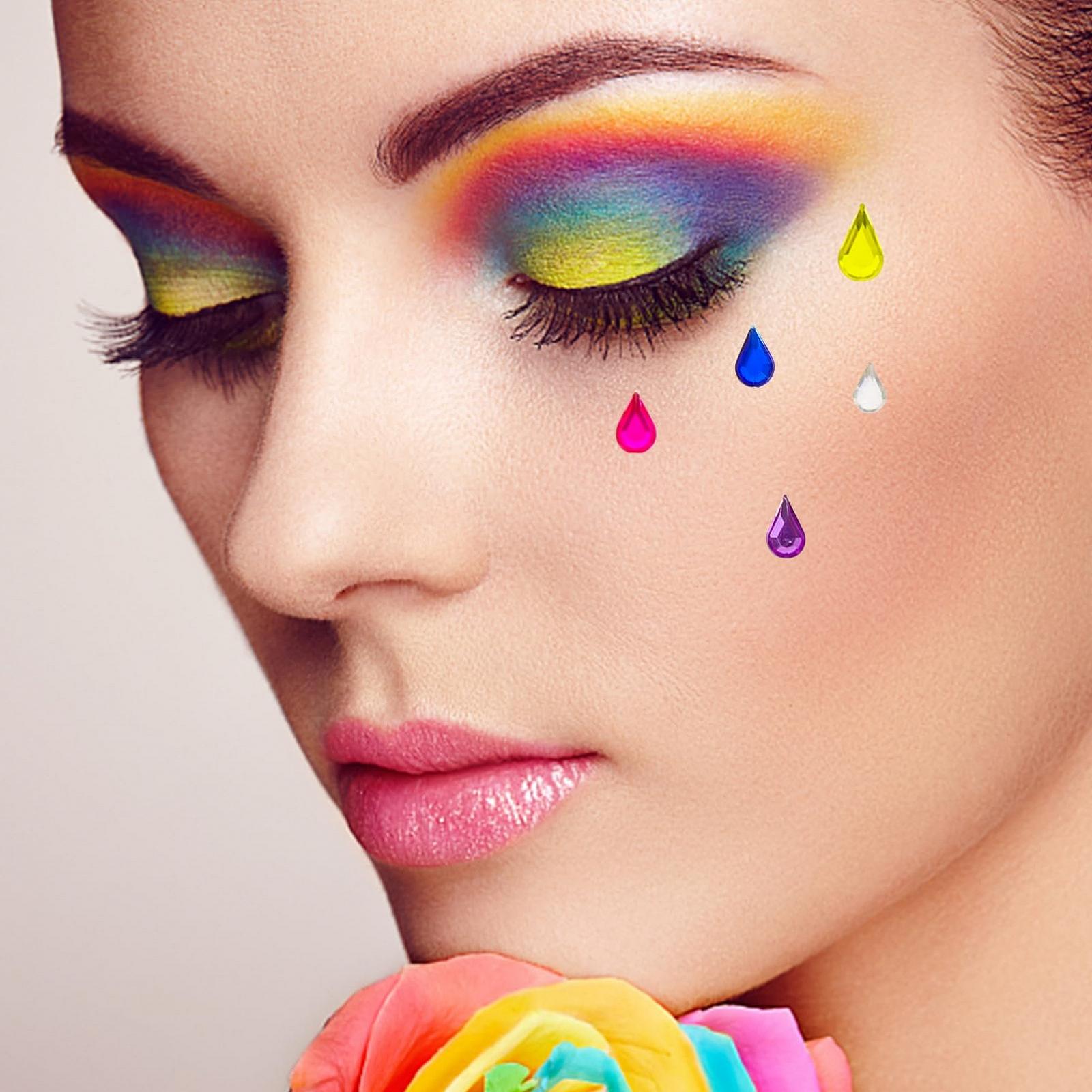 Стразы для ногтей FRCOLOR 10 листов, фото №7