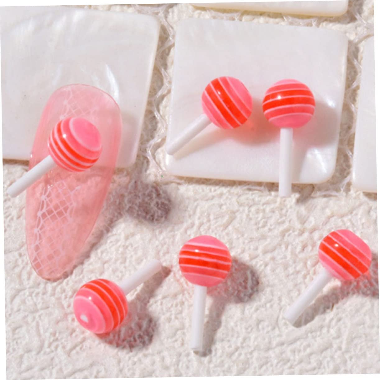 Украшения для ногтей Конфеты Beavorty 75 шт. Разноцветные украшения, фото №3