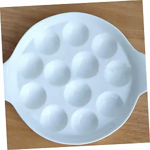 Формы для запекания улиток TOYANDONA 2 шт керамические жаропрочные для эскарго synthetic.ua - Фото 1