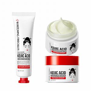 Крем Kojic Acid для рук, против старения, выравнивает тон кожи, от солнечных повреждений и возрастных пятен, для коррекции темных пятен - Фото 1
