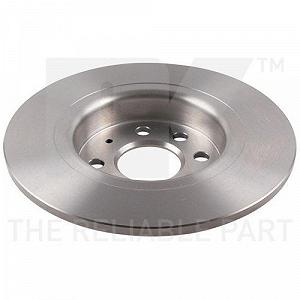 Тормозной диск NK 202351 для FIAT OPEL VAUXHALL ABARTH задняя ось synthetic.ua - Фото 1