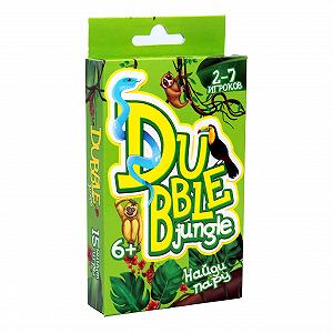 Настольная игра Strateg Dubble jungle на русском языке 30345 - Фото 1