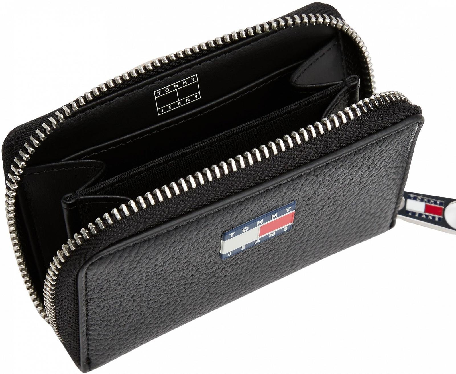 Кошелек Tommy Jeans Must Small Zip Черный One Size Черный (Black), фото №4