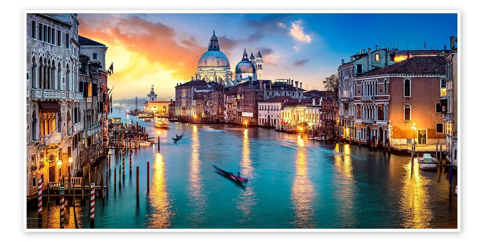 Постер Grand Canal Venice Jan Christopher Becke 180 x 90 см, фото №1