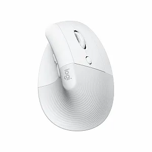 Миша Бездротова Logitech Lift for Mac Вертикальна Ергономічна Bluetooth Тихі Клацання Тихий Smartwheel 4 Настроювані Кнопки Біла - Фото 1