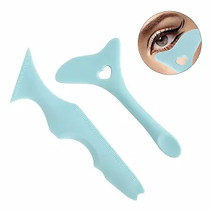 Набор из 2 силиконовых трафаретов для подводки для глаз многоразовые цена на synthetic.ua - Фото 1 Набор из 2 силиконовых трафаретов для подводки для глаз многоразовые synthetic.ua - Фото 1