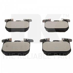 Комплект тормозных колодок, дисковый тормоз NK 221564 для BMW передняя ось synthetic.ua - Фото 1