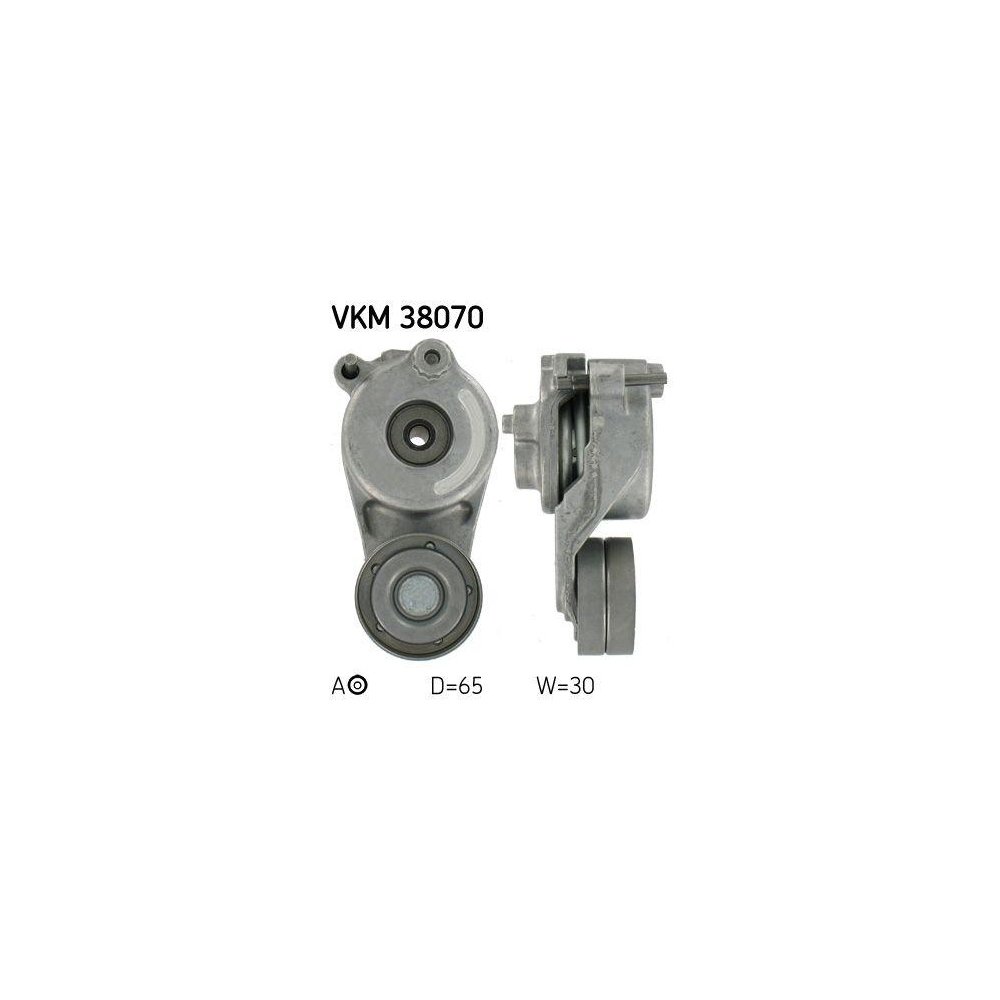 Натягувач поліклинового ременя SKF VKM 38070, фото №1 Натягувач поліклинового ременя SKF VKM 38070, фото №1