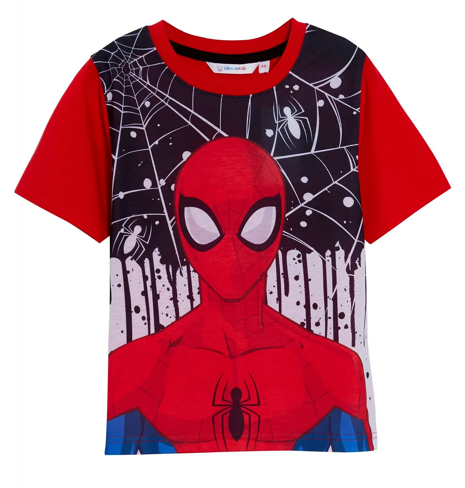 Піжама Marvel Spiderman для хлопчиків Літній комплект, фото №2 Піжама Marvel Spiderman для хлопчиків Літній комплект, фото №2