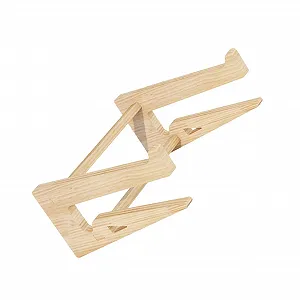 Подставка для ноутбука деревянная SEWACC для компьютера Регулируемая высота - Фото 1