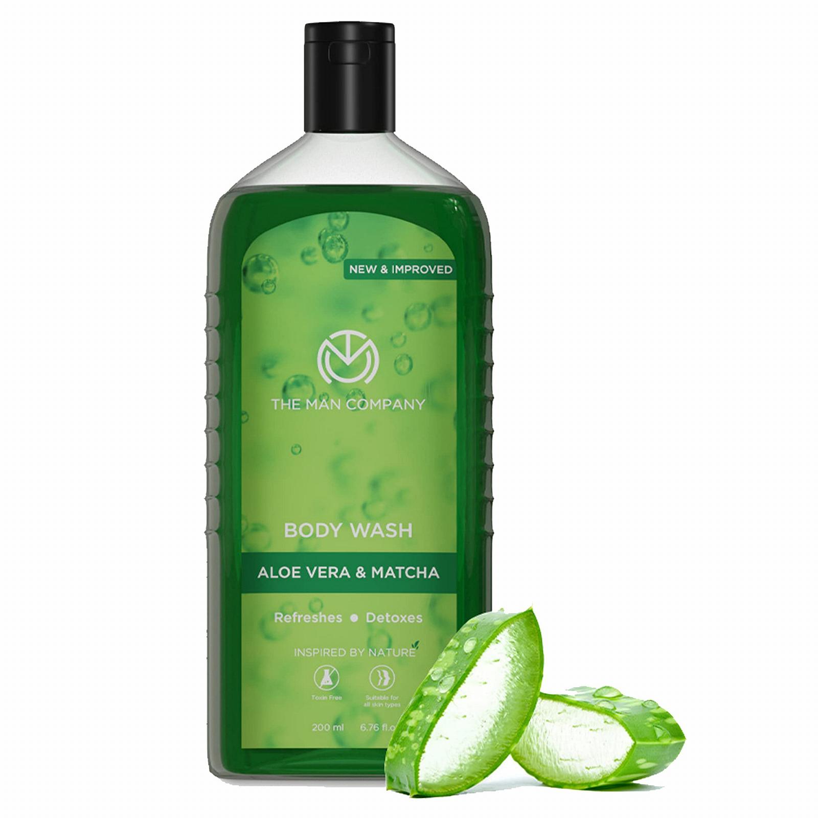 Гель для душу The Man Company Aloe Vera & Matcha 200 мл, фото №1 Гель для душу The Man Company Aloe Vera & Matcha 200 мл, фото №1