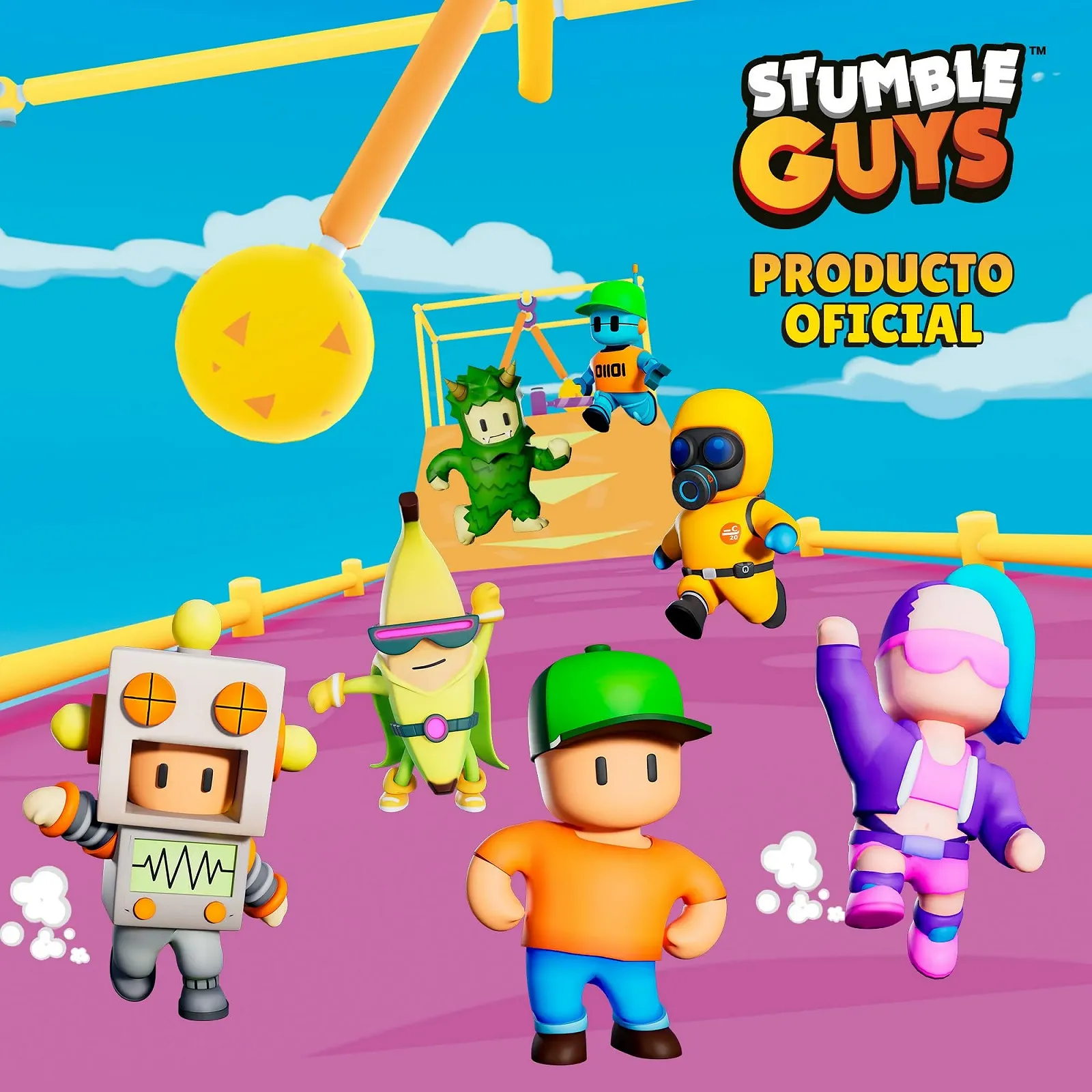 Фигурка Bizak Monsterflex Stumble Guys Dynamitron супертянущаяся 15 см, фото №3 Фигурка Bizak Monsterflex Stumble Guys Dynamitron супертянущаяся 15 см, фото №3