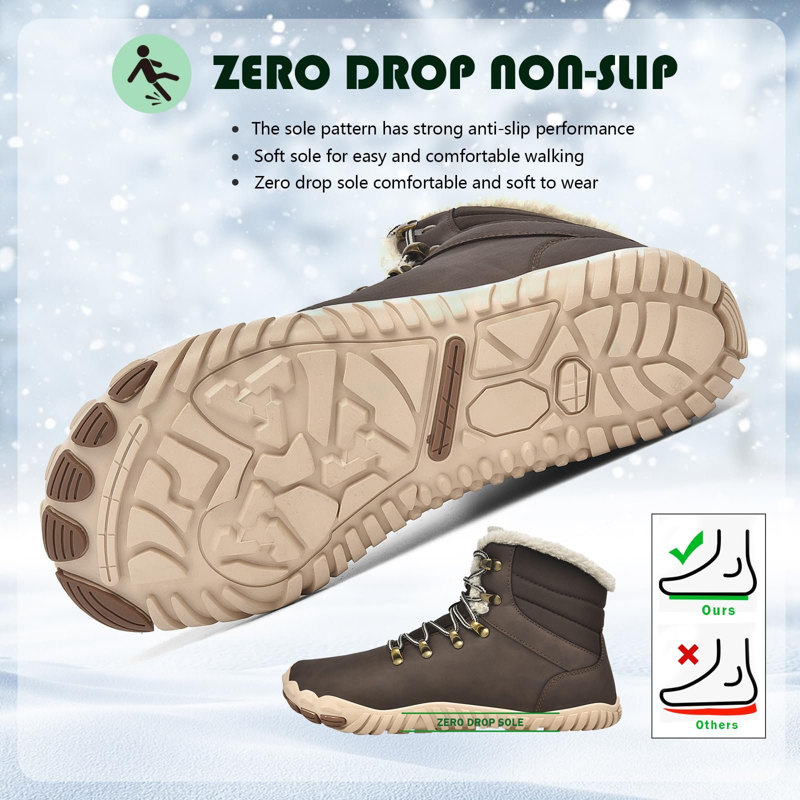 Черевики ZDQ Зимові Чоловічі Утеплені, фото №5