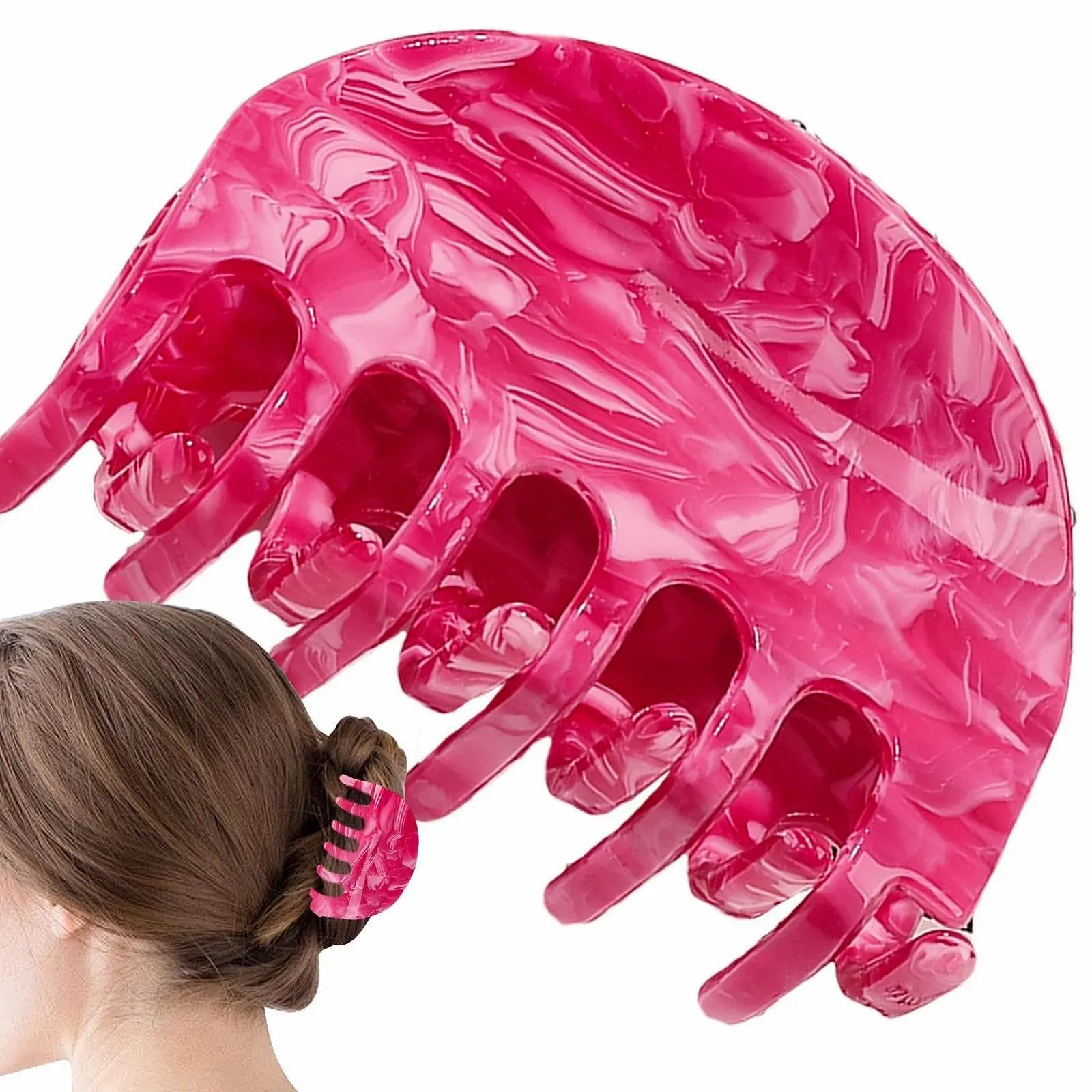 Заколка для волос Bexdug, маленькие заколки для волос, нескользящие зажимы для укладки волос, головные уборы, удобная гавайская заколка для волос для женщин, подруги, матери, фото №9