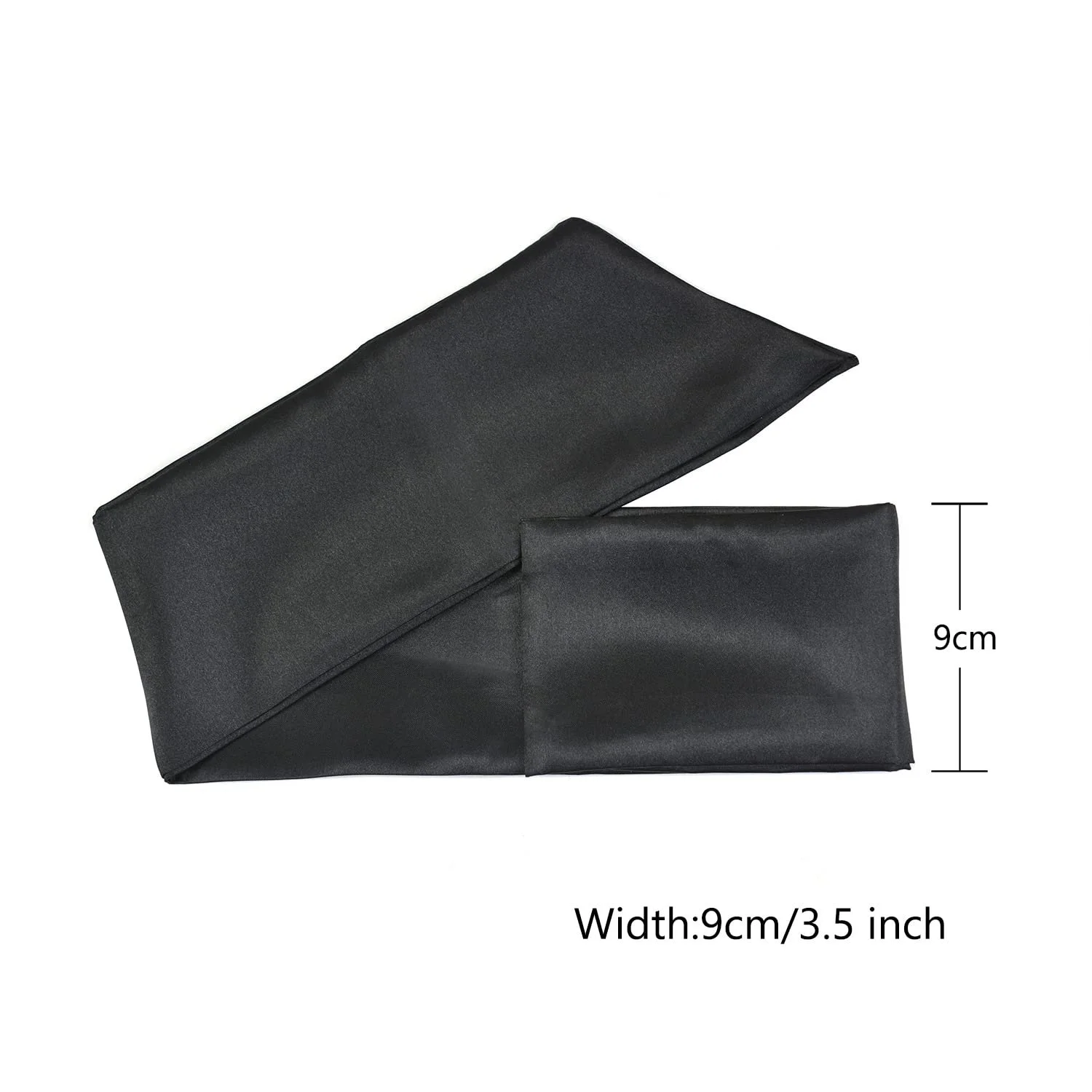 Пов'язка на голову для жінок Satin Edge Scarf Wigs Grip для макіяжу, фото №3