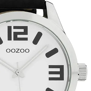 Годинник Oozoo Чоловічий / Жіночий Horloge-C1053 Чорний (46 мм) synthetic.ua - Фото 1