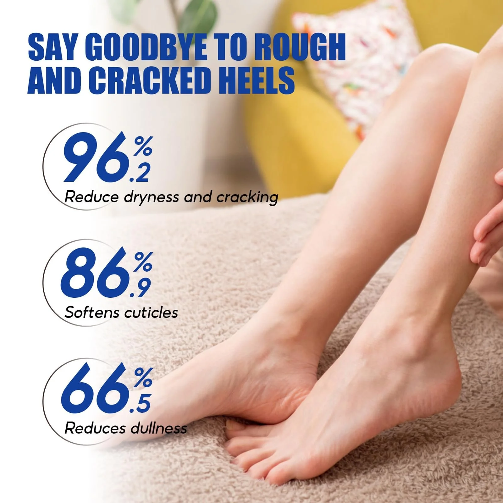 Крем для ног Urea 42% для потрескавшихся пяток и сухой кожи Глубокое увлажнение, фото №5