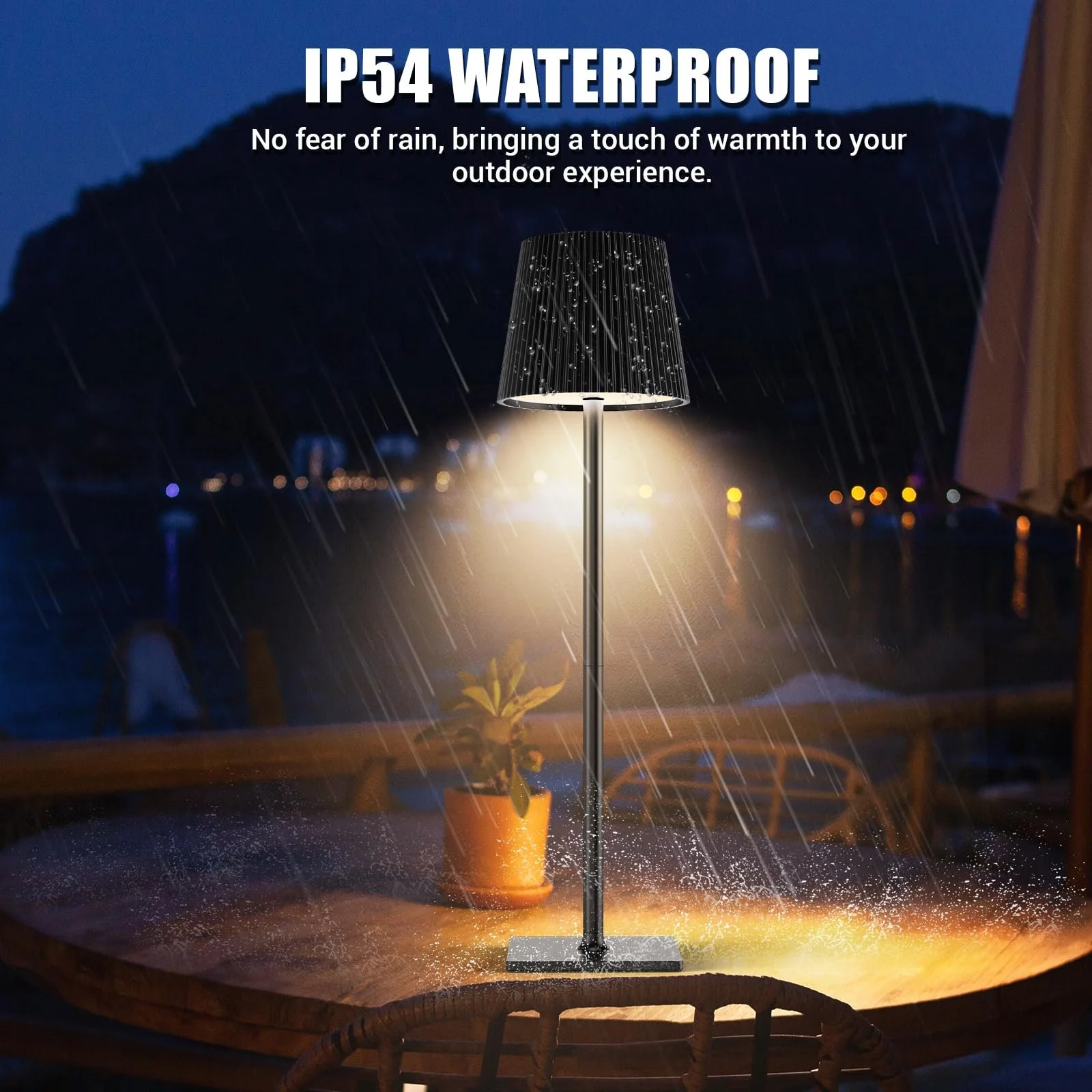 Настільна лампа LED Wireless Battery Bottle Cap Акумуляторна 3 колірні температури IP54, фото №5